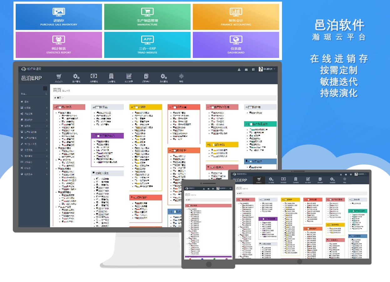 泰州云erp通過泰州工作流軟件快速定制開發(fā)進銷存、生產(chǎn)制造管理和財務管理系統(tǒng)，使用泰州erp工作流軟件系統(tǒng)定制開發(fā)的泰州云erp可根據(jù)行業(yè)特點、客戶個性化需求按需敏捷迭代定制開發(fā)